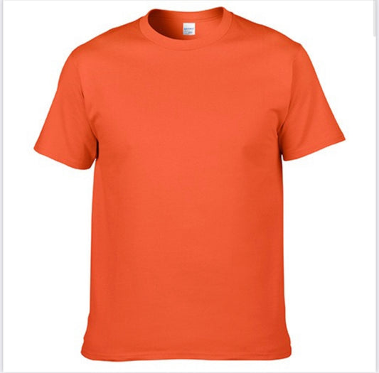 T shirt ingrosso arancione basic